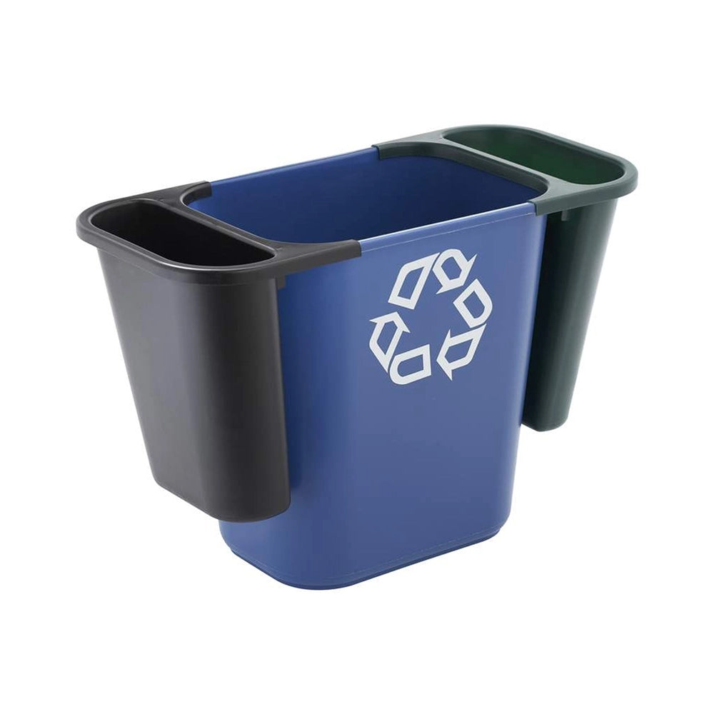 rubbermaid rectangular waste basket 27l