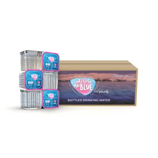 Mai Blue Low Sodium Water Cup 200ml x 30 Pcs - HorecaStore