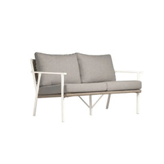 Ambar Dubai 2-Seater Sofa White, 136 x 80 x 75 cm