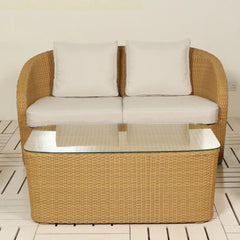 Ambar Grenada 2-Seater Sofa Natural, 153 x 90 x 78 cm