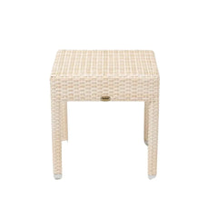 Ambar Hawai Side Table White, 45 x 45 x 47 cm