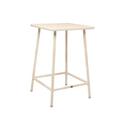 Ambar Nice Bar Table Square White, 70 x 70 x 110 cm