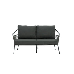 Ambar Sardinia 2- Seater Sofa Dark Grey, 150 x 90 x 80 cm