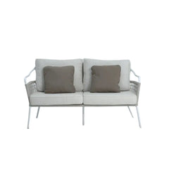 Ambar Sardinia 2- Seater Sofa Light Grey, 150 x 90 x 80 cm