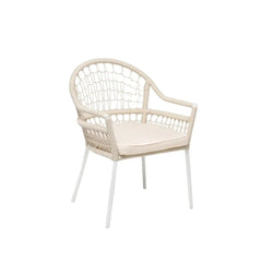 Ambar Sardinia Armchair White, 64 x 65 x 90 cm