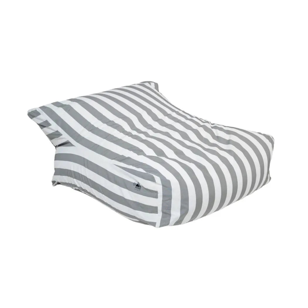 ambar-daddy-cool-floating-pad-grey-stripes-130-x-110-x-40-cm