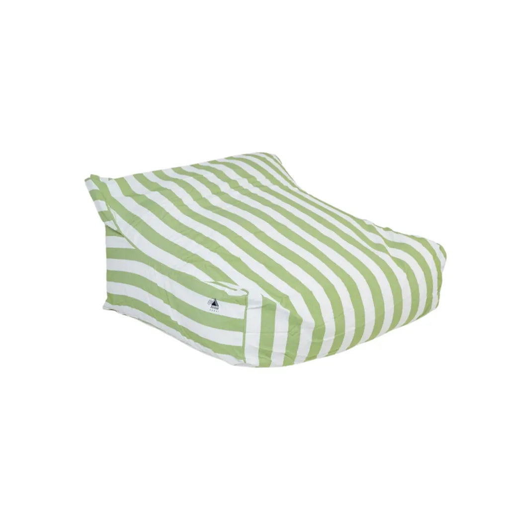 ambar-daddy-cool-floating-pad-green-lime-stripes-130-x-110-x-40-cm