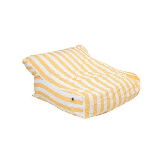 ambar-daddy-cool-floating-pad-yellow-stripes-130-x-110-x-40-cm