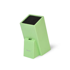 Plastic Kitchen Knife Organizer (11x11x26cm) in Green Color