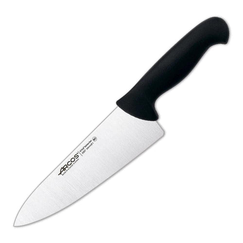 أركوس 290725 سكين الشيف 20 سم أسود