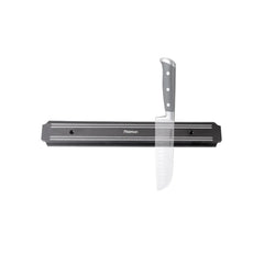 Wall Mounted Magnetic Knife Holder in Black/Clear Color, 38 cm