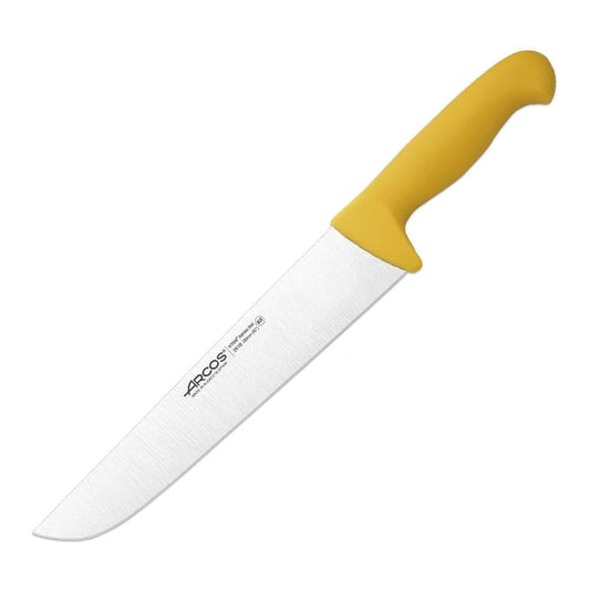 Arcos 291800 Butcher Knife 25 cm Yellow - HorecaStore