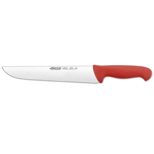 Arcos 291822 Butcher Knife 25 cm Red - HorecaStore