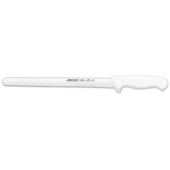 Arcos 293724 Slicing Knife Wavy Edge 30 cm White - HorecaStore