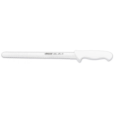 Arcos 293724 Slicing Knife Wavy Edge 30 cm White - HorecaStore