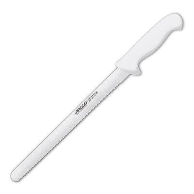 Arcos 293724 Slicing Knife Wavy Edge 30 cm White - HorecaStore