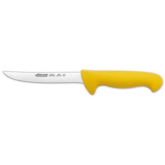 Arcos 294500 Boning Knife 16 cm Wide Blade Yellow - HorecaStore