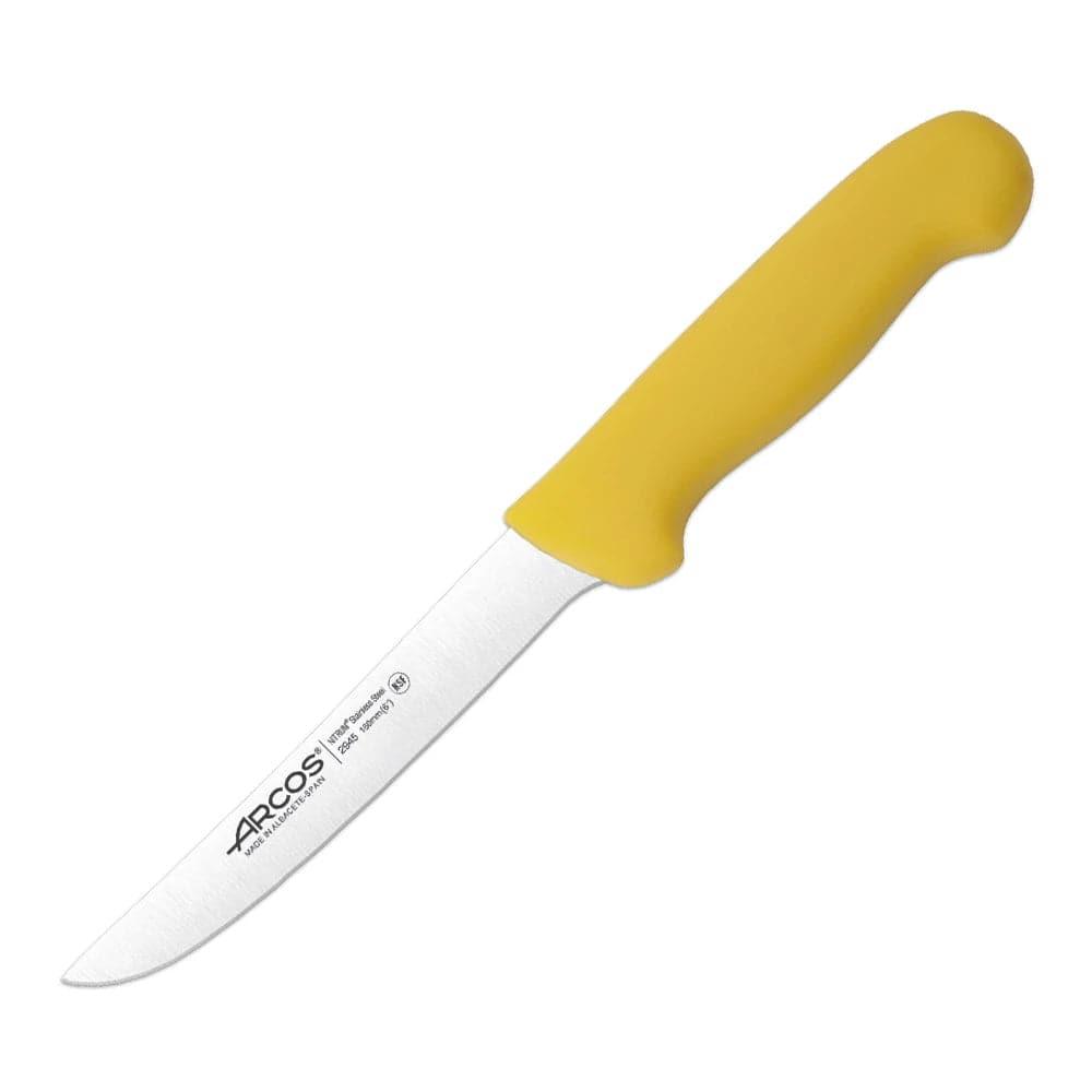 Arcos 294500 Boning Knife 16 cm Wide Blade Yellow