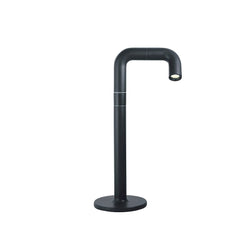 NEWDES Pipe table lamp (H 38 cm), Black