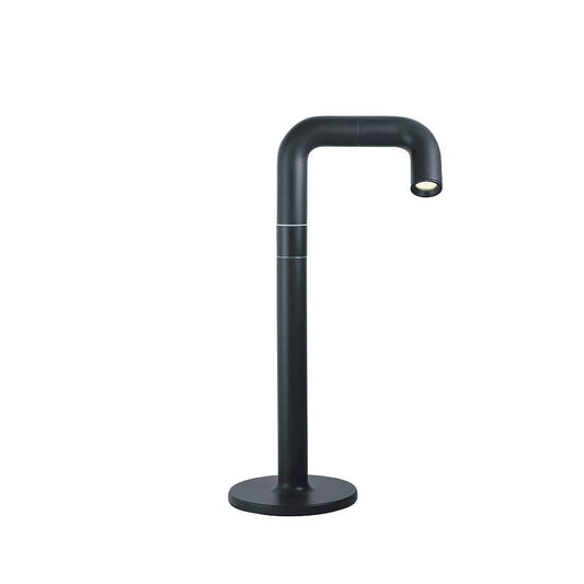 NEWDES Pipe table lamp (H 38 cm), Anthracite