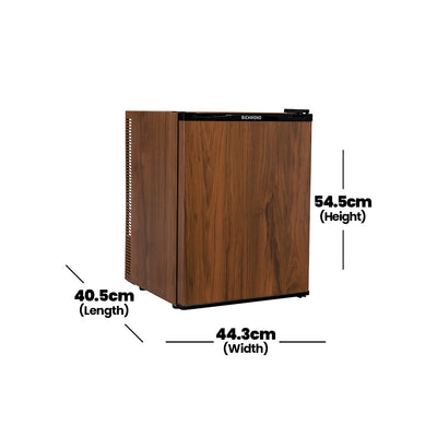 Richmond Thermo Electric Minibar Dark Brown Door, Capacity 40L