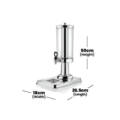 Viraj Stainless Steel Juice Dispenser