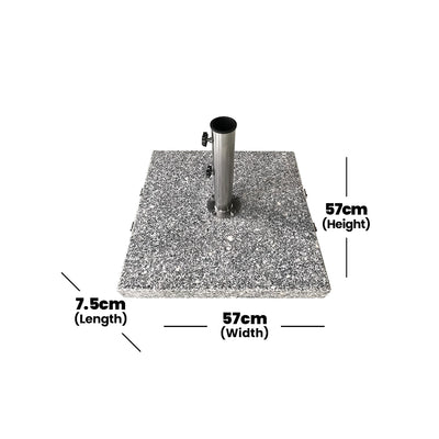 gymkhana-capri-outdoor-granite-umbrella-base-with-2-wheels-65-kg-light-grey-57x57x7-5-cm