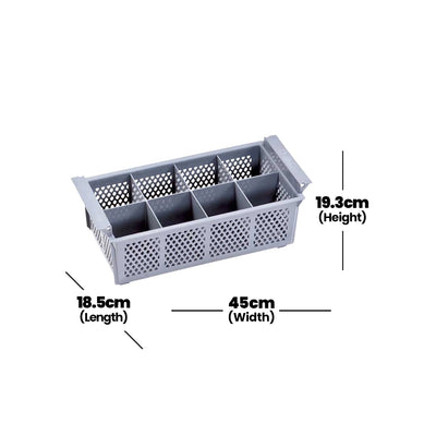 Tribeca 8 Compartment Cutlery Rack, 6 pcs