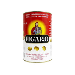 Figaro Whole Green Olives Tin 4 x 2.5 Kg