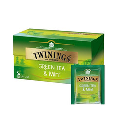 Twinings Green Tea And Mint Tea Bags 12 X 25