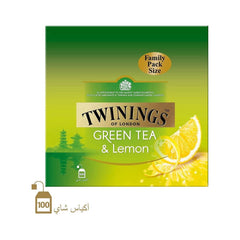 Twinings Green Tea And Lemon Tea Bags 4 X 100