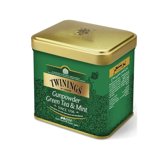 Twinings Gunpowder Green With Mint 6 X 200 grams   HorecaStore