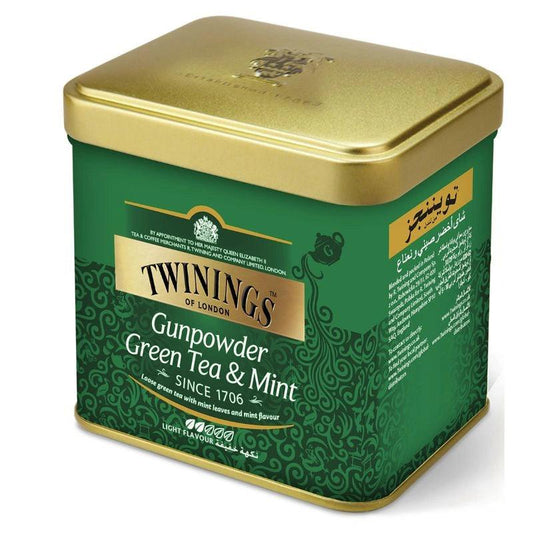 Twinings Gunpowder Green With Mint 6 X 200 grams   HorecaStore