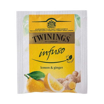 Twinings Infuso Lemon And Ginger Tea Bags 6 X 50   HorecaStore