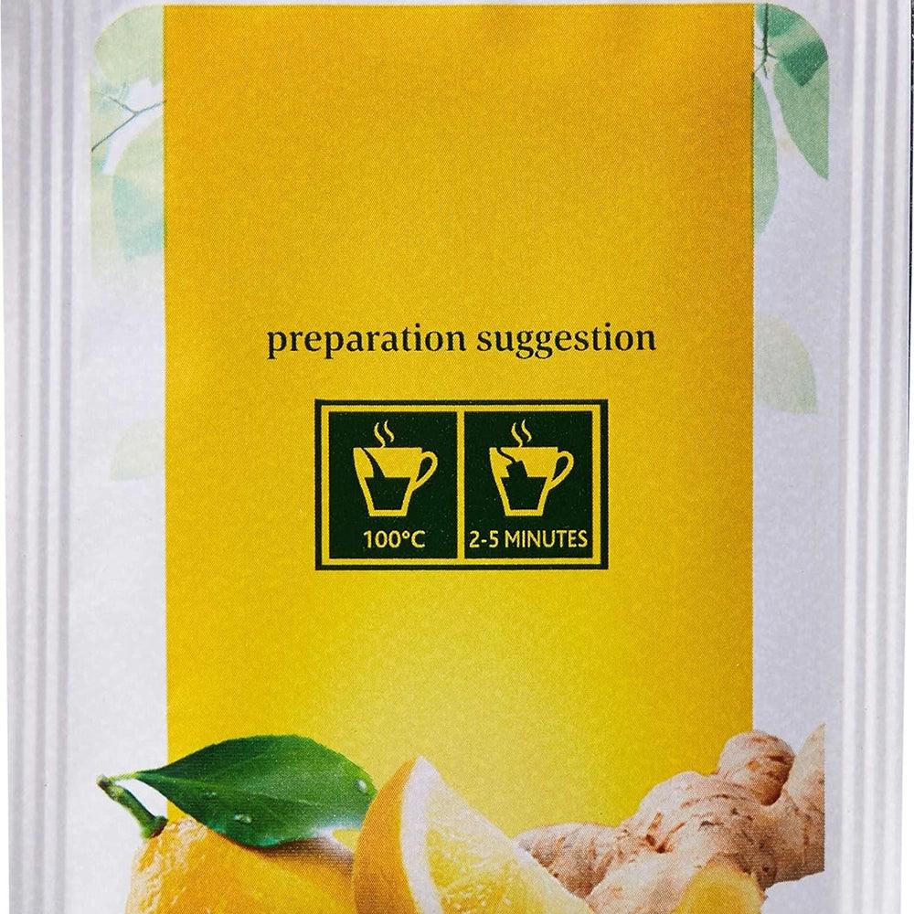 Twinings Infuso Lemon And Ginger Tea Bags 6 X 20   HorecaStore