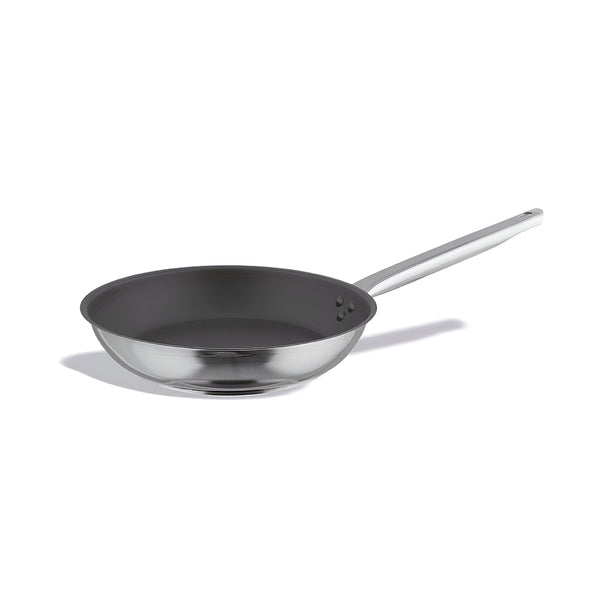 Pujadas Non-Stick Frypan, P220036, Stainless Steel, Round, 36cm, Sliver/Black