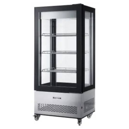 Hurakan Refrigerated Display Case HKN-UPDF550/GP, 85.0x65.0x19.cm