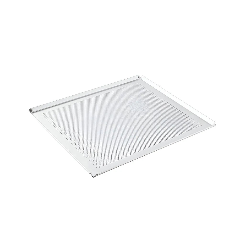 Paderno Aluminium Silicone Coating Perforated Baking Tray, 32.5 x 53 x 1 cm