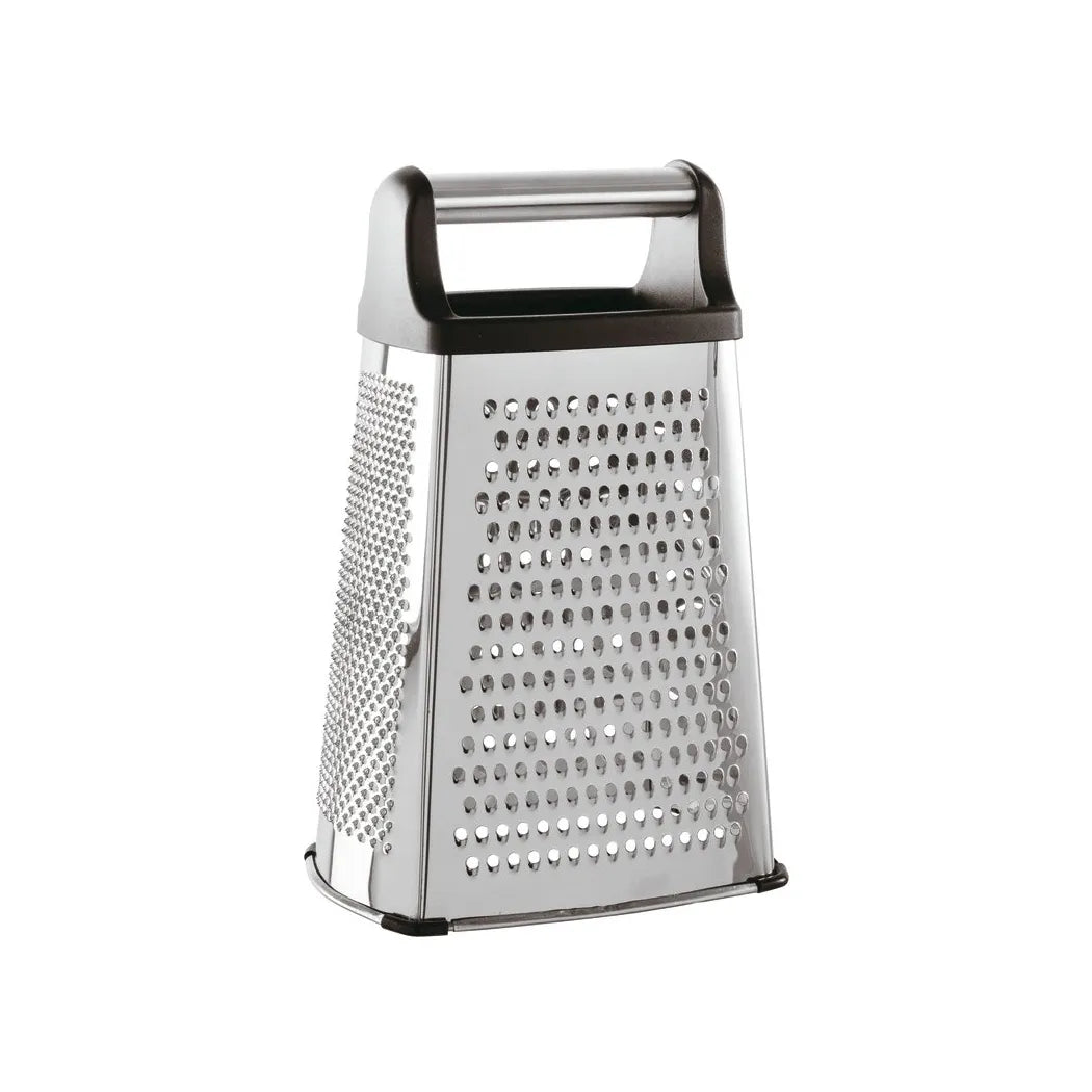 Paderno Stainless Steel 4-Ways Grater, 10 x 8 cm, H 23 cm