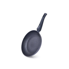 Black Cosmic Aluminum Non Stick Frying Pan with Detachable Handle and Induction Bottom, 24 cm