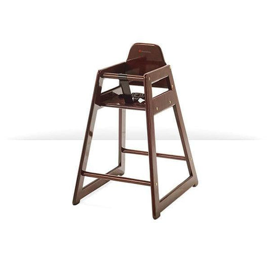 Foundations Wooden Neat Seat High Chair L 52.07 x W 52.07 x H 76.2 cm, Color Antique Cherry