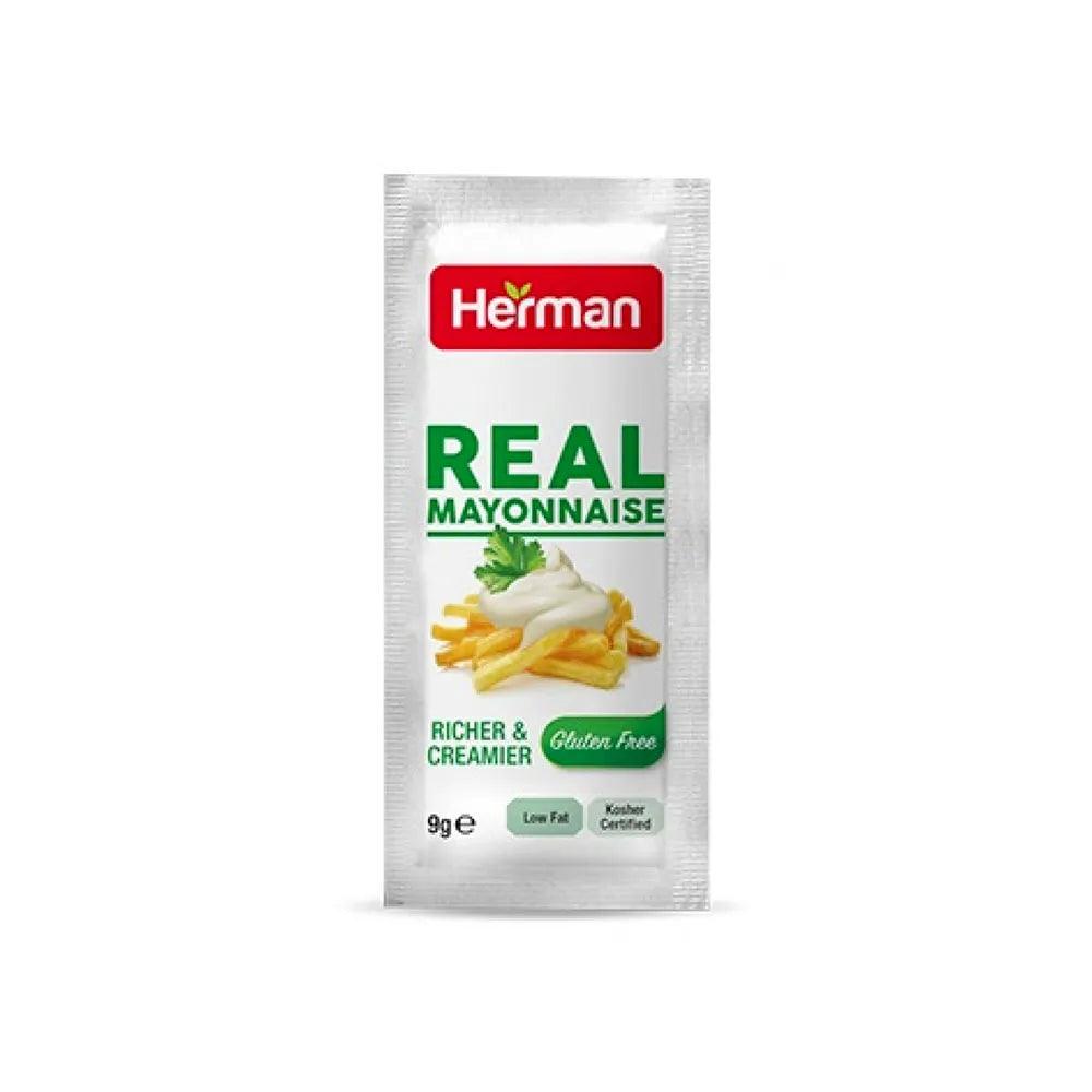 Herman Mayonnaise Sachets 1,000 x 9 g - HorecaStore