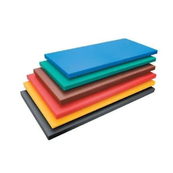 Chef's Professional Cutting Board, Polyethylene L 50 x W 30 x H 2 cm, Blue