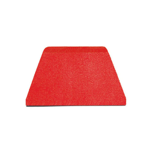 Paderno Polypropylene Dough Scraper Red, 21.6 x 12.8 cm, 10 Pcs