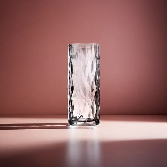 Tribeca Exclusive Prisma Polycarbonate Clear Grey Cocktail Glass 400+ml, BOX QUANTITY 24 PCS
