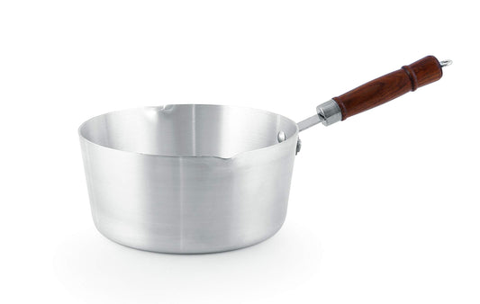 Royalford RF8992 Aluminium Milk Pan With Wooden Handle 17CM