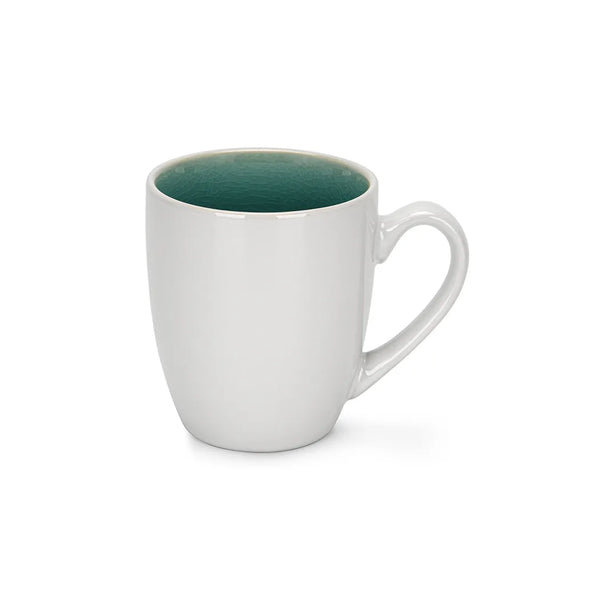 Celine Series Ceramic (Azure) Mug, 350 ml