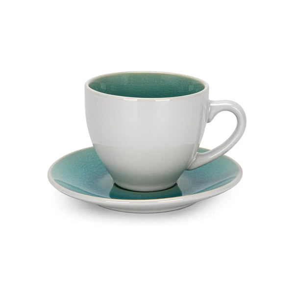 Celine Series Ceramic (Azure) Tea Couple