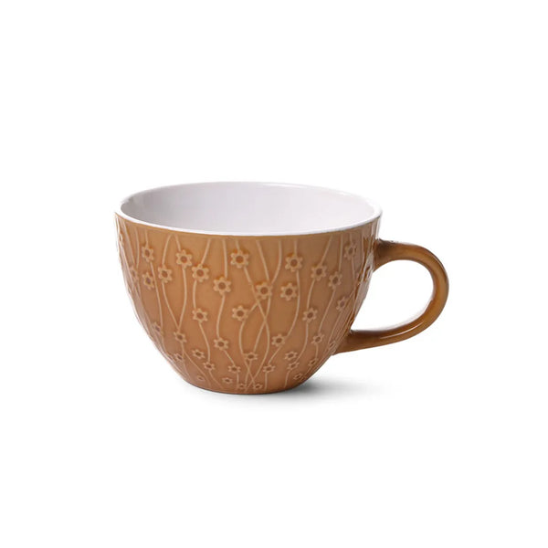 Ceramic Mug in Yellow Color, 460 ml