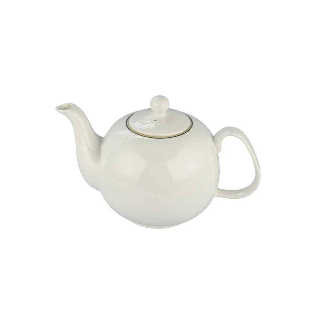 Orfei Series Teapot in White Color, 1.2 ltr.